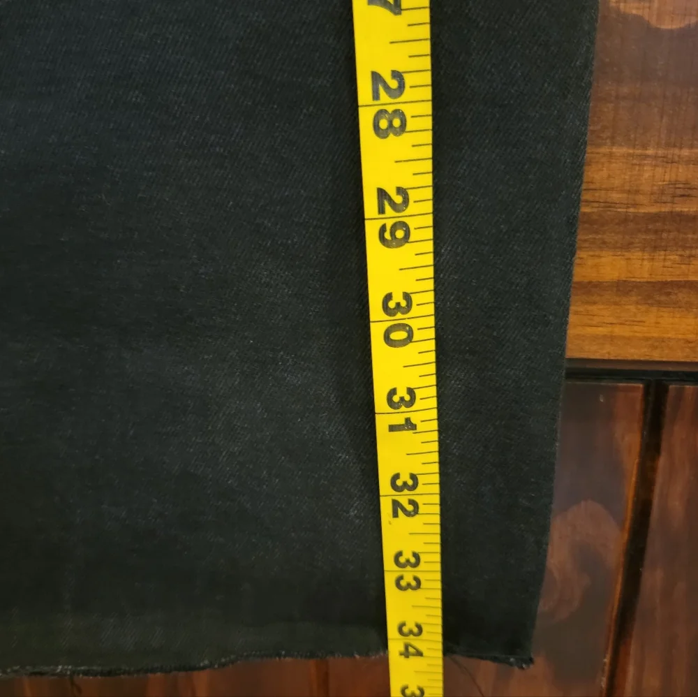 Indigo Rein Black Jean Skirt. Star Embellished - Picture 12 of 13